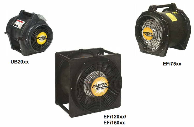 優(yōu)蘭特危險場所用便攜式通風(fēng)機